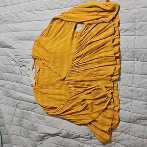 Lucky Brand Peplum Blouse